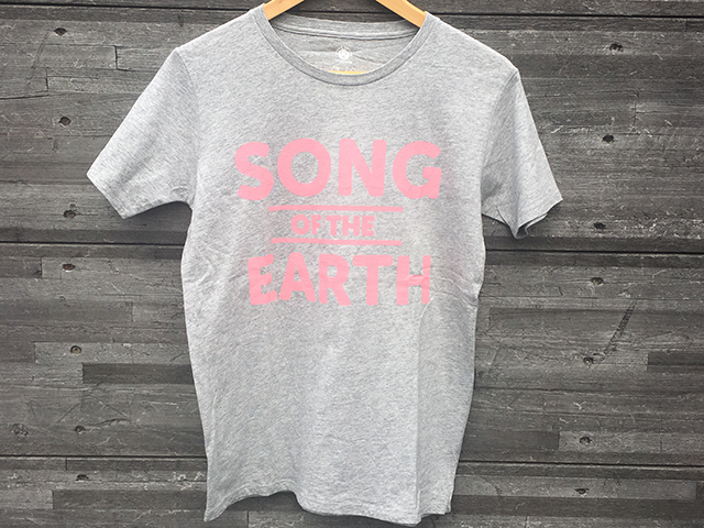 オンラインショップよりお知らせ-SONG OF THE EARTH -FUKUSHIMA-2017.3/11限定Tシャツが登場しました！