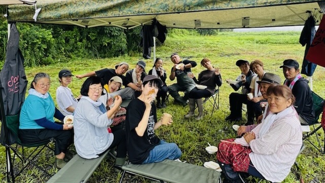 2025年7月11日福島県双葉町にて